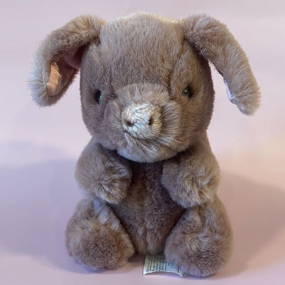 1980 Vintage Gund Hamlet The Pink Pig, Plush Toy Stuffed Animal Piglet 8” tall - Picture 6 of 8